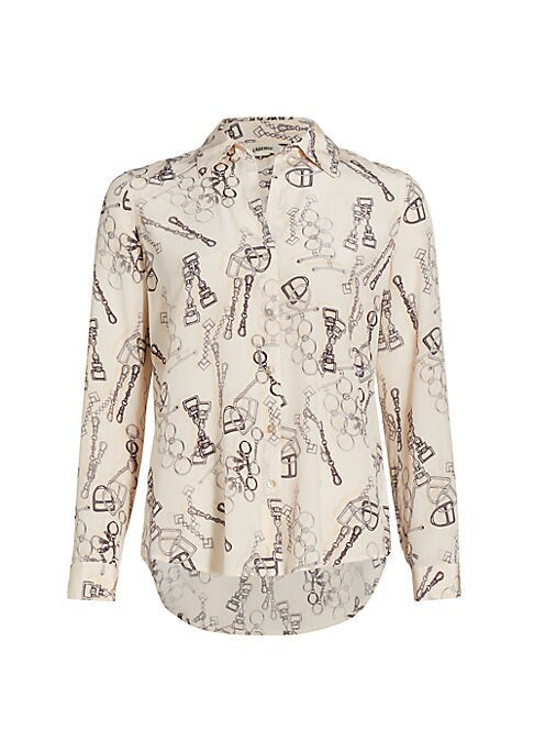 Chic Chain Blouse