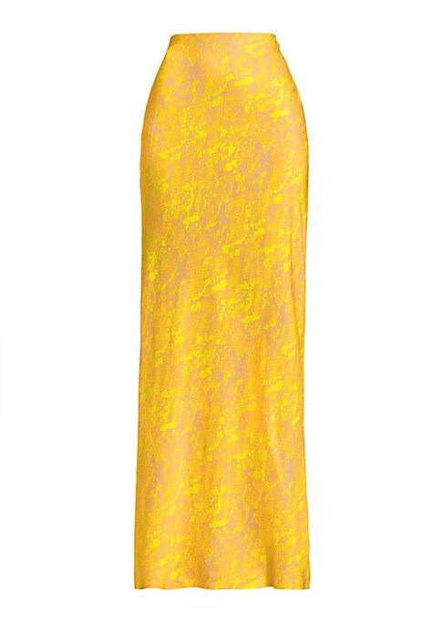 Vibrant Waist Maxi Skirt