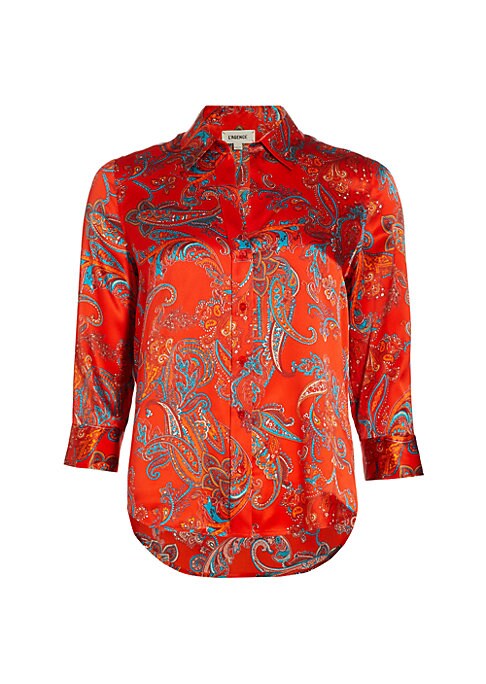 Paisley Satin Delight