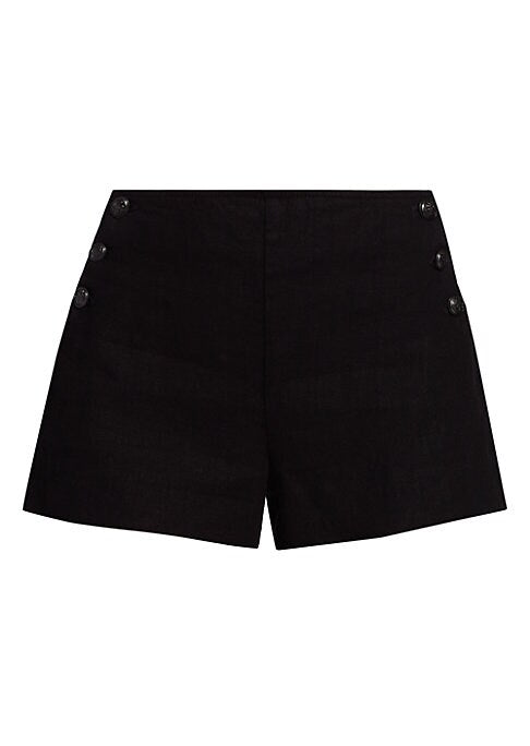 Sailor Chic Linen Shorts