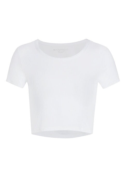 Keyhole Crop Tee