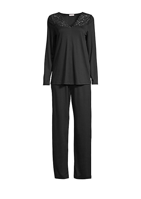 Lace-Trimmed Dream Pajamas