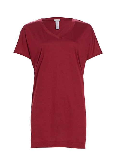 Chic Oversized V-Neck Tee