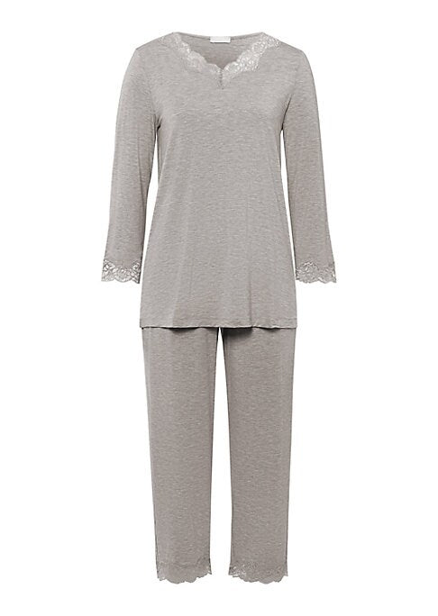 Chic Lace Pajama Duo