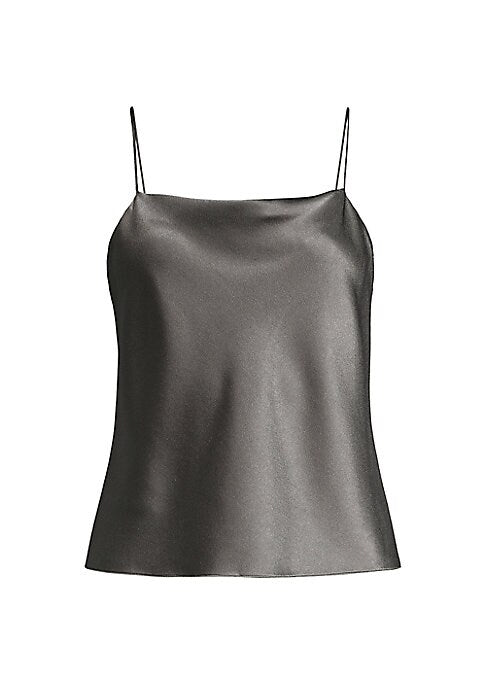 Sheer Satin Elegance Tank