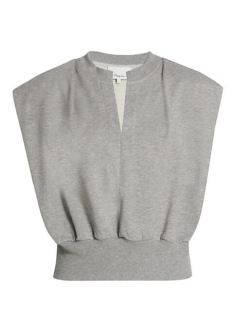Puffy Cotton Sweat Top