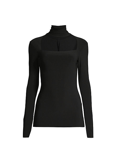 Edgy Cut-Out Top