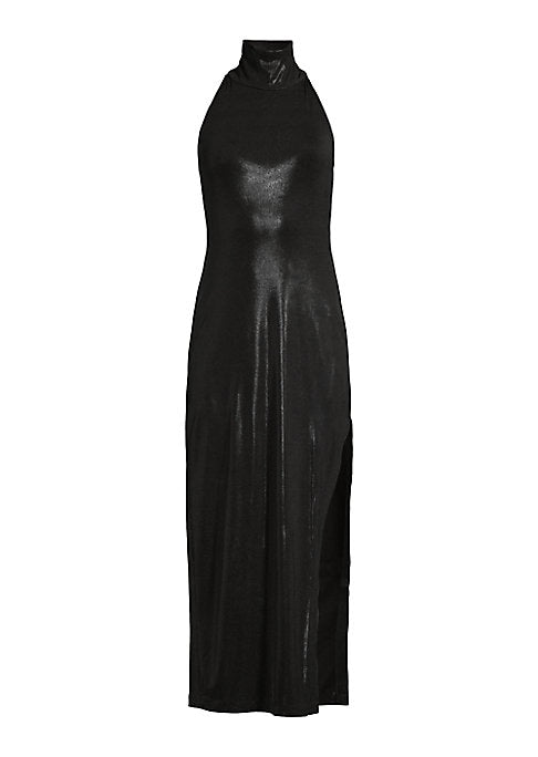Metallic Midi Elegance