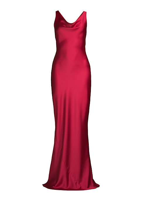 Satin Elegance Gown