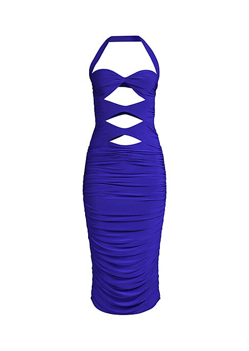 Sweetheart Cutout Midi Dress