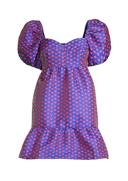 Heartfelt Puff Minidress