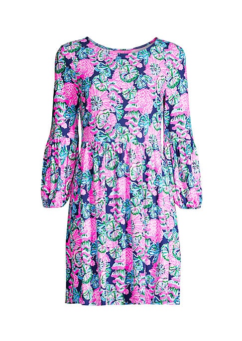 Floral Puff Minidress