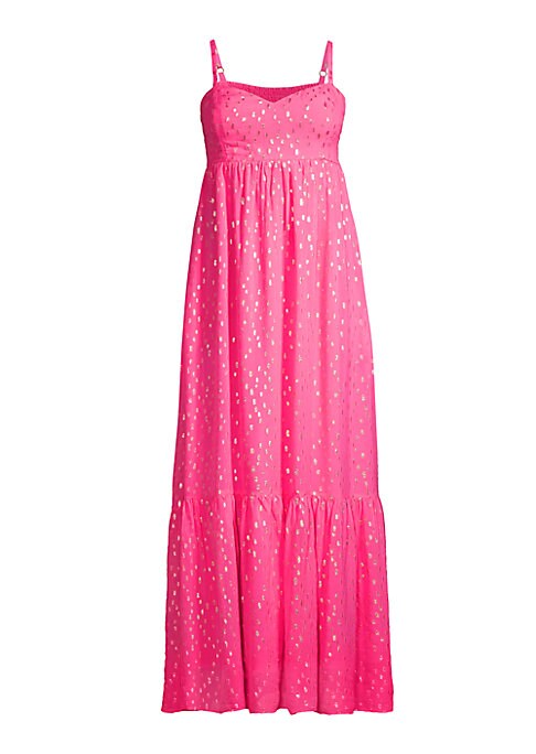 Dazzling Dot Flounce Dress