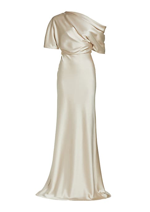 Satin Elegance Gown