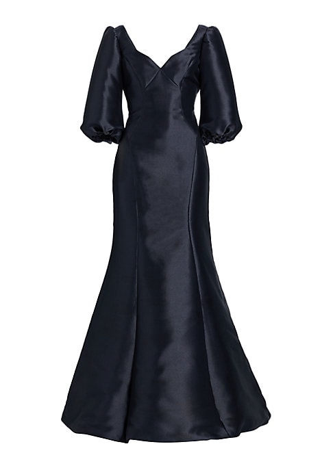 Puffed Mermaid Elegance Gown