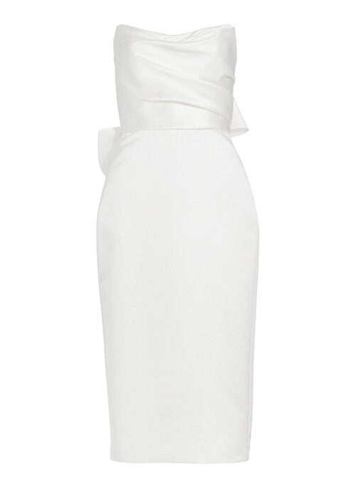 Bow-Back Elegance Dress