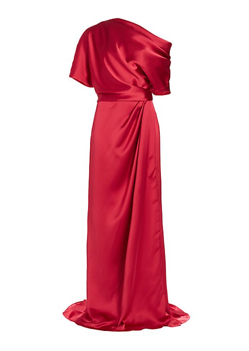Satin Side Slit Delight