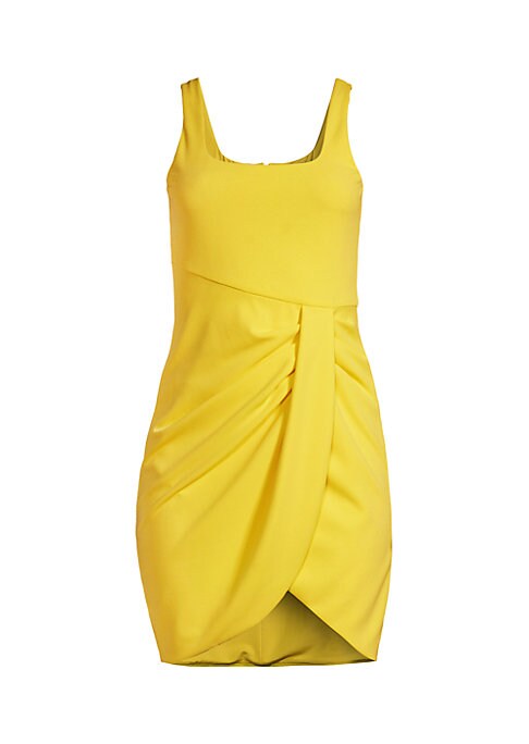 Draped Tulip Minidress