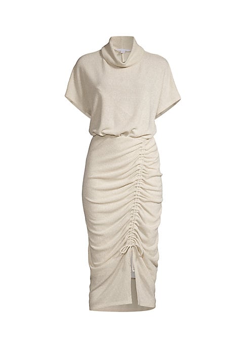Flutter Turtleneck Dress