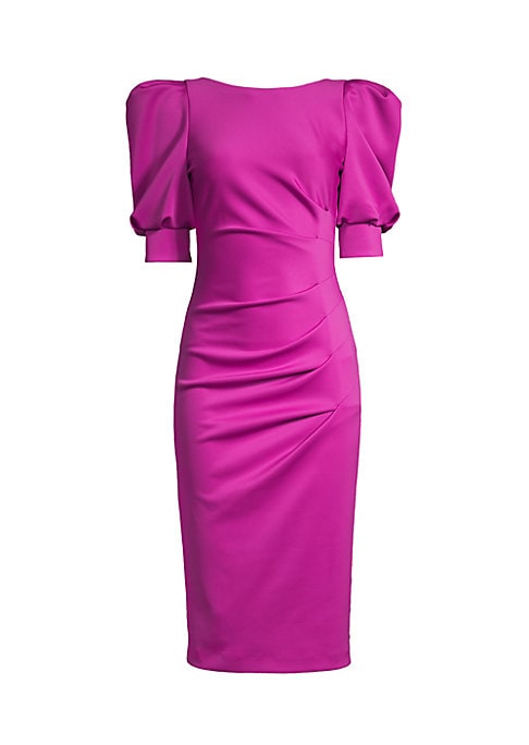 Chic Puff Sleeve Dress