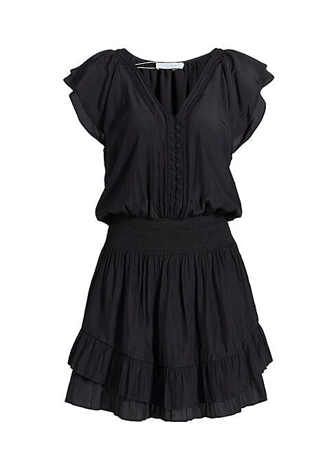 Fluttery Cutout Mini Dress