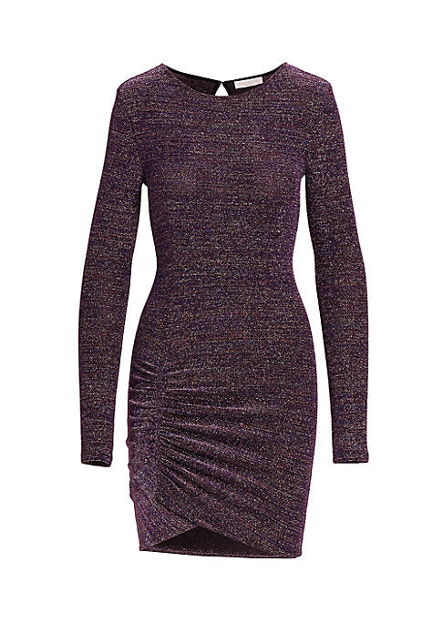 Lustrous Ruched Fit Dress