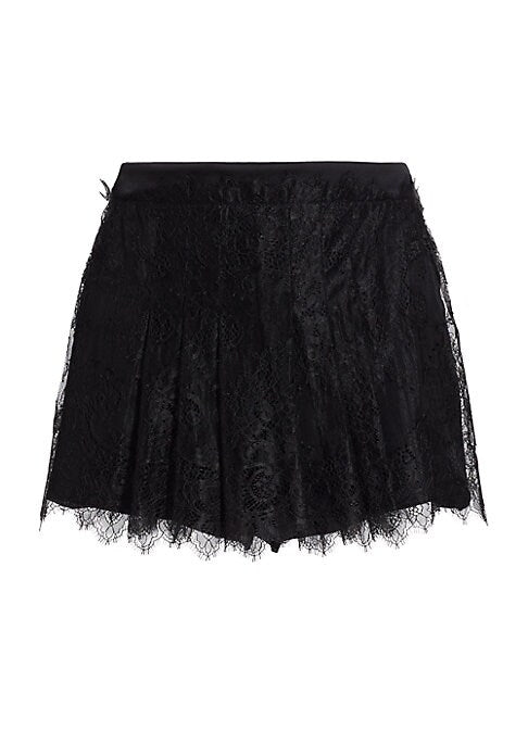 Luxe Lace Satin Shorts