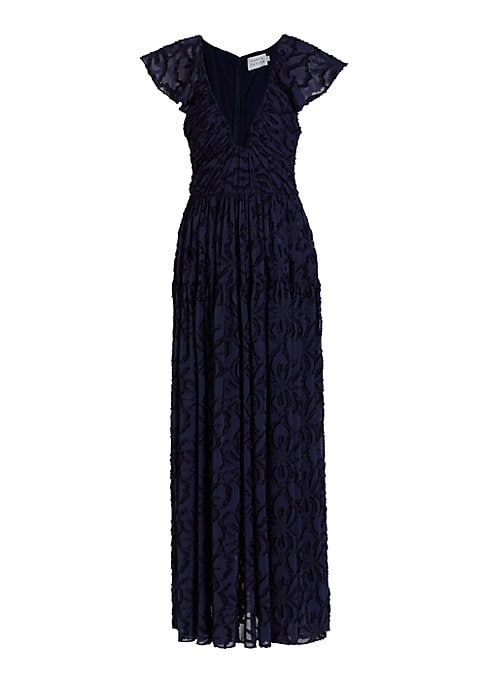 Textured Elegance Maxi Dress