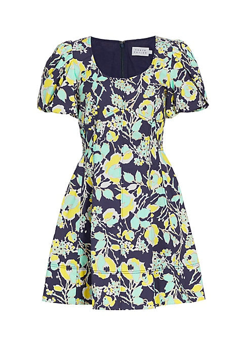 Floral Puff Sleeve Dress