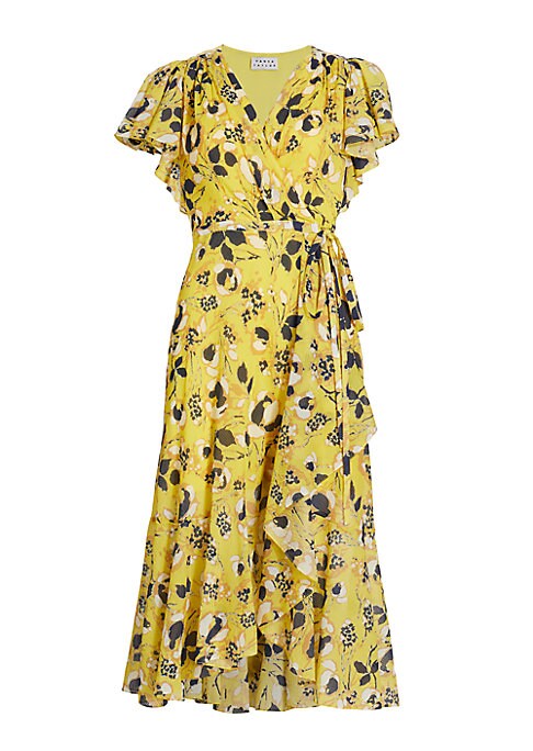 Flutter Wrap Midi Dress