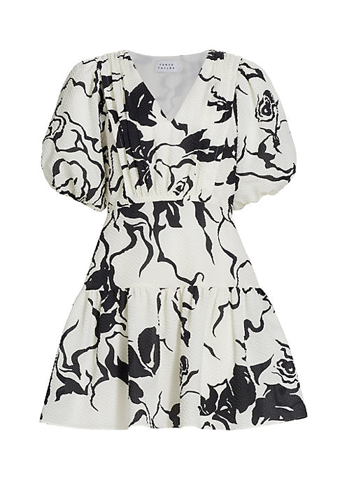 Chic Voluminous Mini Dress