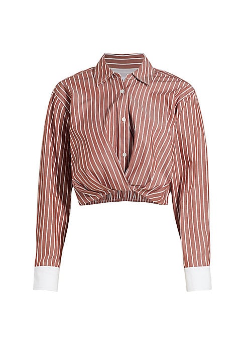 Twisted Cotton Poplin Shirt