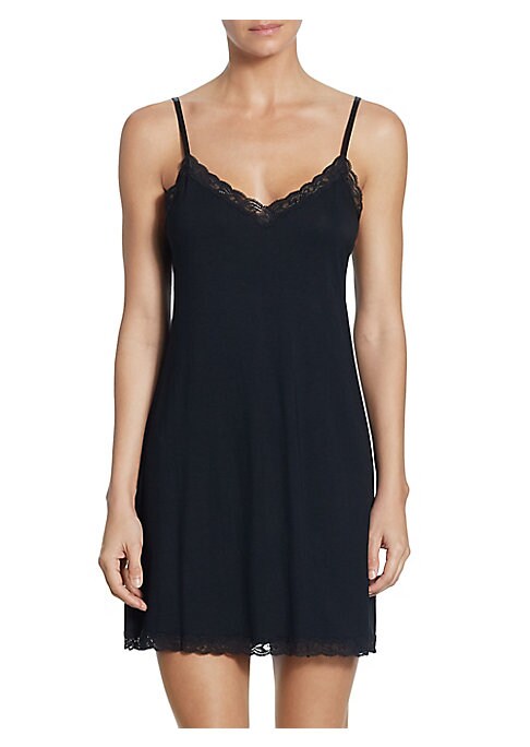 Lace-Trimmed Comfort Chemise