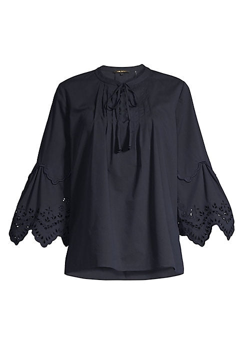 Embroidered Breezy Blouse