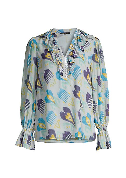 Melody Print Chiffon Blouse
