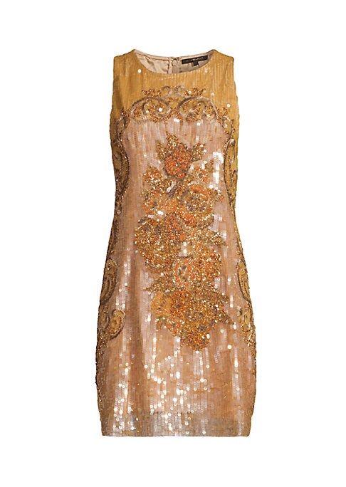 Floral Sequin Delight Dress