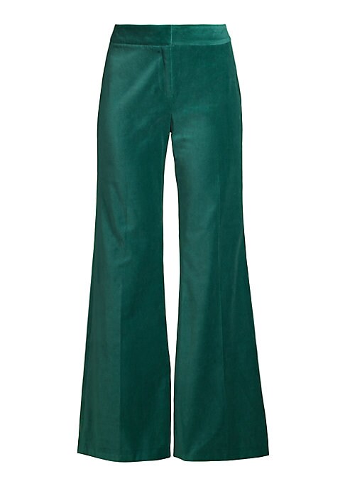 Vintage Flare Velvet Trousers
