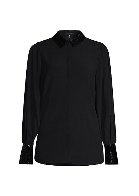 Sparkling Oversized Blouse