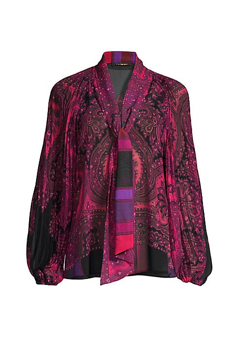 Chic Balloon Sleeve Blouse