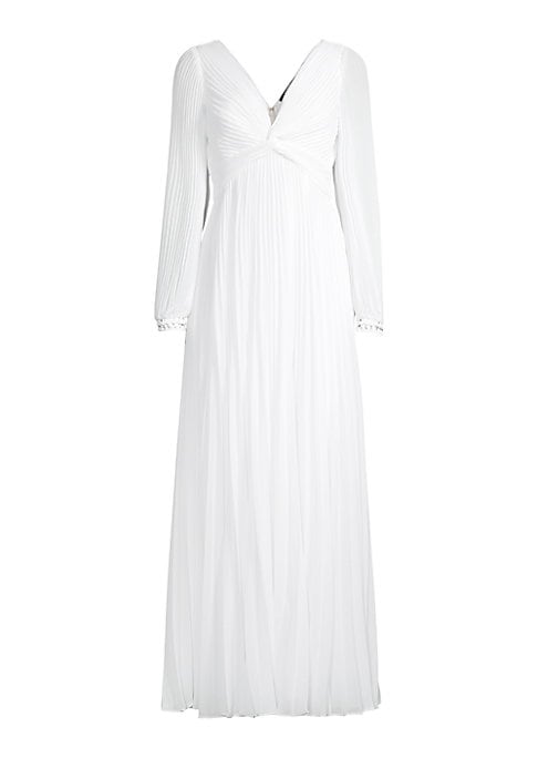 Elegant Chain Pleat Dress