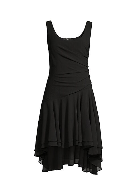 Elegant Chiffon Mini Dress