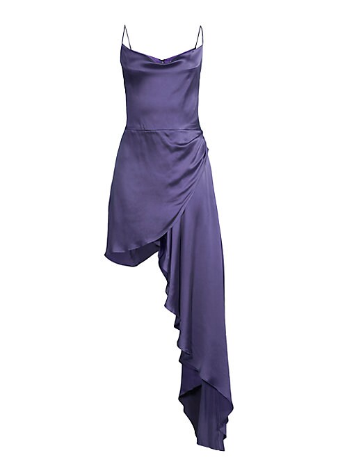 Asymmetric Silk Elegance