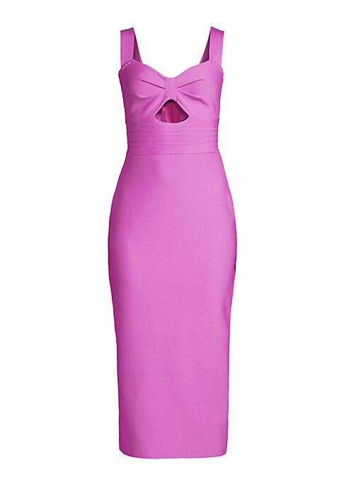 Chic Cut-Out Midi Dress