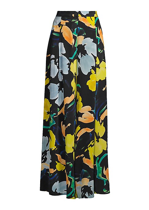 Floral Dream Silk Trousers