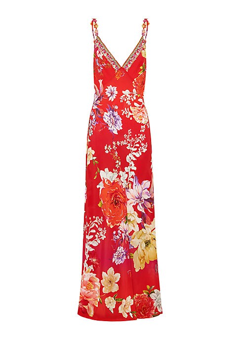 Floral Elegance Slipdress