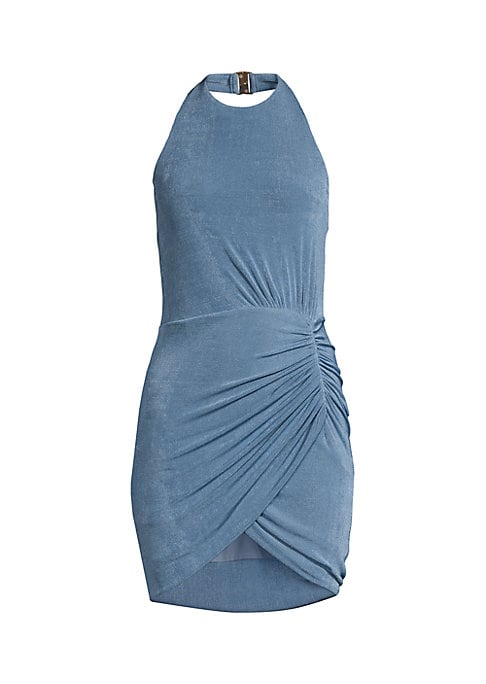 Chic Halter Mini Dress