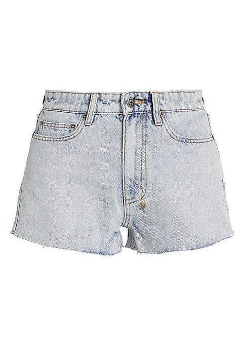Chic Raw Denim Shorts