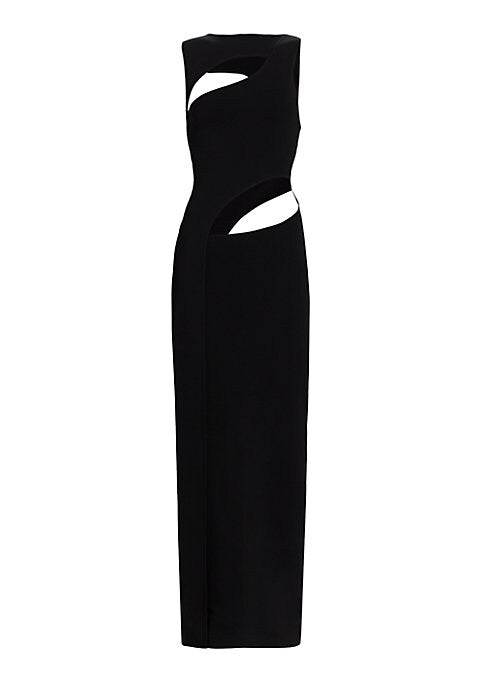 Chic Cut-Out Midi Dress