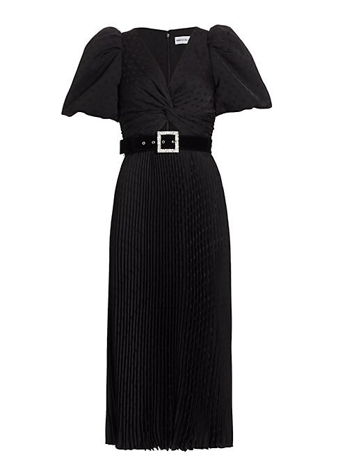 Chic Dot Midi Dress