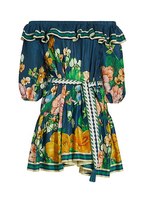 Floral Ruffle Minidress